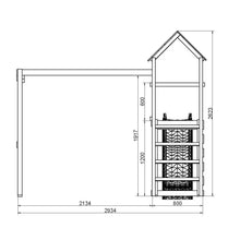 Carregar imatge al visor de la galeria, Parque Infantil de Madera Max-Play 2.2 con Tobogán