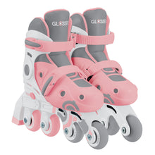 Load image into Gallery viewer, 2 in 1 inline roller skates size 30-33 - Pink