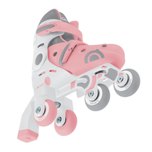 Load image into Gallery viewer, 2 in 1 inline roller skates size 30-33 - Pink
