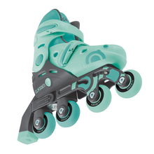 Load image into Gallery viewer, 2 in 1 inline roller skates size 30-33 - Mint