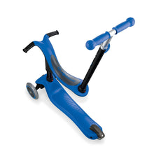 Load image into Gallery viewer, Go Up Sporty 3-in-1 Scooter with Seat - Blue