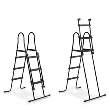 Carregar imatge al visor de la galeria, Piscina Exit Wood 400x200x100 amb filtre de sorra, escala i cúpula - marró