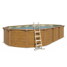 Cargar imagen en el visor de la galería, Piscina de acero elevada OSMOSE 795x490x132 con bomba de filtración