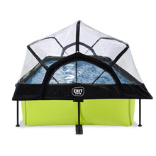 Carregar imatge al visor de la galeria, Piscina EXIT Lime 220x150x65 amb bomba de filtre i coberta - verd