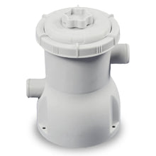 Carregar imatge al visor de la galeria, Piscina EXIT Wood 220x150x65 amb bomba de filtre i tendal - marró