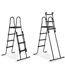 Carregar imatge al visor de la galeria, Piscina EXIT Stone 400x200x122 amb filtre de sorra i escala - gris