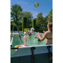 Carregar imatge al visor de la galeria, Piscina EXIT Black 540x250x122 amb filtre i escala - negre