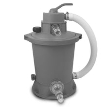 Load image into Gallery viewer, EXIT Wood Pool 540x250x122 with sand filter and ladder - brown