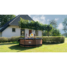 Load image into Gallery viewer, Exit Wood Pool 244x76 with Filter Pump - Brown