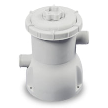 Cargar imagen en el visor de la galería, Piscina EXIT Wood 244x76 con bomba de filtro y toldo - marrón