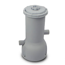 Carregar imatge al visor de la galeria, Piscina EXIT Stone 360x122 amb filtre i escala - gris