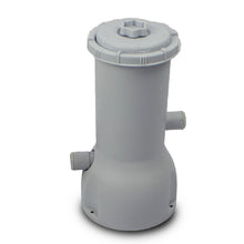 Carregar imatge al visor de la galeria, Piscina EXIT Wood 360x122 amb filtre i escala - marró