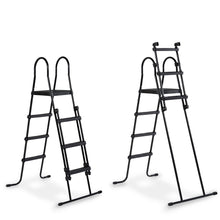 Carregar imatge al visor de la galeria, Piscina EXIT Black 360x122 amb filtre i escala - negre