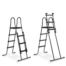 Load image into Gallery viewer, EXIT Black 360x122 pool with sand filter and ladder - black