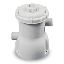 Cargar imagen en el visor de la galería, Piscina EXIT Stone 360x76 con bomba de filtro y toldo - gris