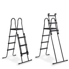 Load image into Gallery viewer, EXIT Black pool 450x122 with filter and ladder - black
