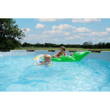 Load image into Gallery viewer, EXIT Stone pool 450x122 with sand filter and awning - gray