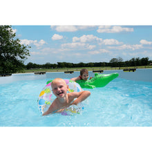 Load image into Gallery viewer, EXIT Black pool 450x122 with sand filter and ladder - black