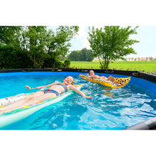 Load image into Gallery viewer, EXIT Wood pool 488x122 with sand filter and ladder - brown