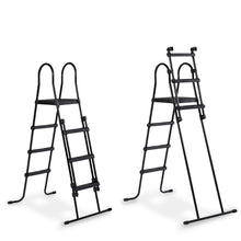 Load image into Gallery viewer, EXIT Black pool 488x122 with sand filter and ladder - black