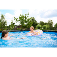 Load image into Gallery viewer, EXIT Wood 360x122 pool with sand filter and ladder - brown