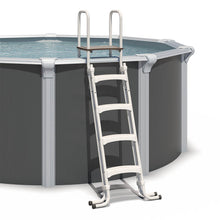 Cargar imagen en el visor de la galería, Piscina de acero elevada OSMOSE ANTRACITA 395x132 con bomba de filtración