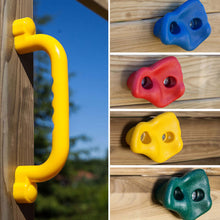 Cargar imagen en el visor de la galería, Casa de madera Sunshine con tobogán