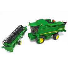 Load image into Gallery viewer, John Deere T670i toy combine harvester