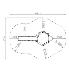 Load image into Gallery viewer, Hexa Tower Playground - Public use