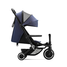 Carregar imatge al visor de la galeria, Tricicle Convertible SmarTrike Traveler Stroller Trike Midnight - Blau