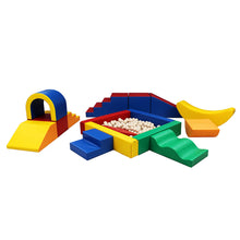 Carregar imatge al visor de la galeria, Parc infantil de blocs d´escuma amb piscina de boles - Iglu Party Multi color