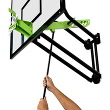 Cargar imagen en el visor de la galería, Tablero de Baloncesto para Montaje en Pared EXIT Galaxy - Verde/Negro