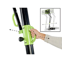 Cargar imagen en el visor de la galería, Tablero de Baloncesto Portátil con Ruedas EXIT Galaxy - Edición Negra