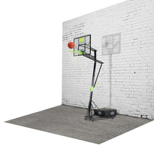 Cargar imagen en el visor de la galería, Tablero de Baloncesto Portátil con Ruedas EXIT Galaxy - Verde/Negro