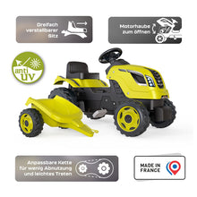 Load image into Gallery viewer, Farmer XL Tractor + Trailer - Green
