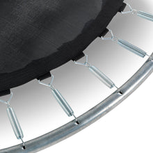 Load image into Gallery viewer, Exit Silhouette floor trampoline ø183cm with safety net - Black