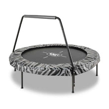 Load image into Gallery viewer, EXIT Tiggy junior trampoline with bar ø140cm - Black/Grey