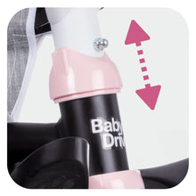 Carregar imatge al visor de la galeria, Tricicle Baby Drive Confort Plus - Rosa