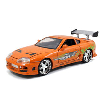 Carregar imatge al visor de la galeria, Brian’s Toyota Supra 1995 – Fast & Furious – Jada Toys
