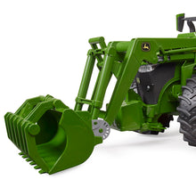 Carregar imatge al visor de la galeria, Tractor de joguina John Deere 7R 350 amb carregador frontal
