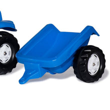 Cargar imagen en el visor de la galería, Tractor de pedales New Holland con remolque