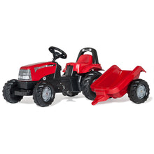 Cargar imagen en el visor de la galería, Tractor con pedales y remolque Case 1170 CVX