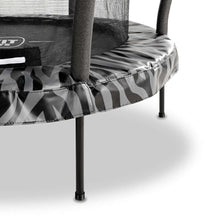 Load image into Gallery viewer, EXIT Tiggy junior trampoline with safety net ø140cm - Black/Grey