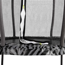 Load image into Gallery viewer, EXIT Tiggy junior trampoline with safety net ø140cm - Black/Grey