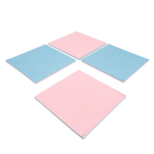 Cargar imagen en el visor de la galería, Alfombra Infantil Puzzle de Foam 180x180cm - Rosa Azul