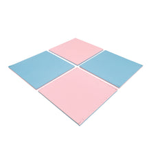 Cargar imagen en el visor de la galería, Alfombra Infantil Puzzle de Foam 180x180cm - Rosa Azul