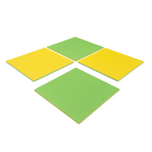 Cargar imagen en el visor de la galería, Alfombra Infantil Puzzle de Foam 180x180cm - Amarillo Verde