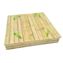 Cargar imagen en el visor de la galería, Arenero de madera OBEN con cubierta de madera  M