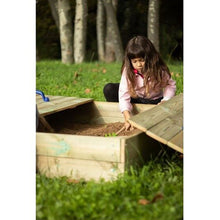 Cargar imagen en el visor de la galería, Arenero de madera OBEN con cubierta de madera  M