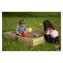 Cargar imagen en el visor de la galería, Arenero de madera OBEN con cubierta de madera  M